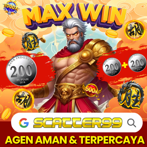 SCATTER99 : BANDAR SLOT ONLINE GAMPANG MAXWIN HARI INI