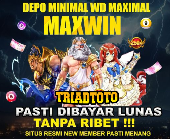 TRIADTOTO : SITUS BERTARUH ANGKA MUDAH MENANG ANTI BLOKIR